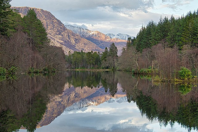 Glencoe Lochan Reflection Beauty.