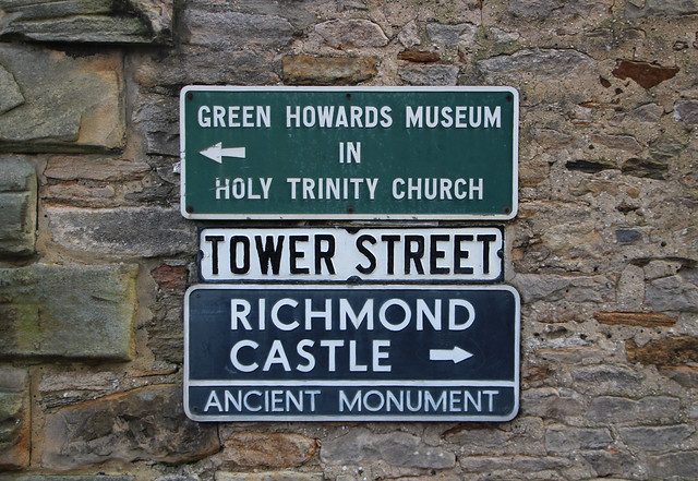 Which Way in Richmond, Yorkshire