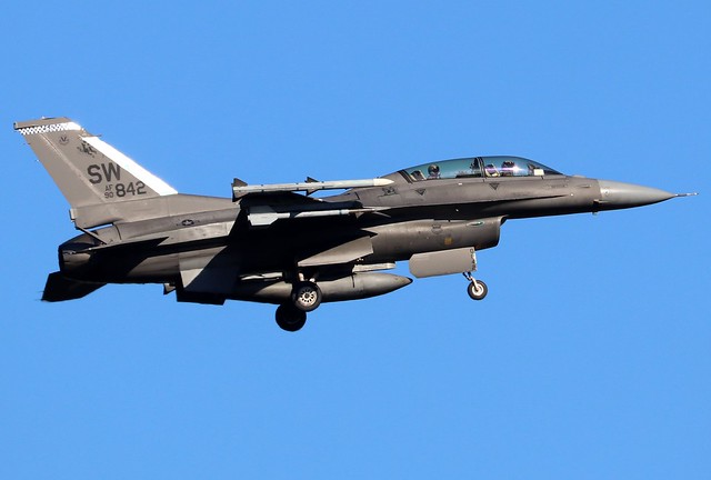 Air Force F-16D, 20th FW, 55th FS,
