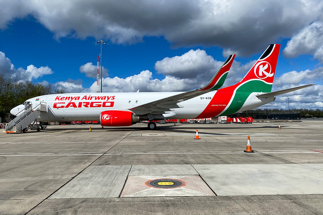 Kenya Airways Cargo Boeing 737-8Q8(SF) 5Y-KCB