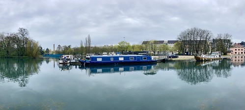 Dijon - Port du canal by godran25, europe europa europeonflickr france frankreich bourgogne burgundy dijon canal kanal eau aqua water w