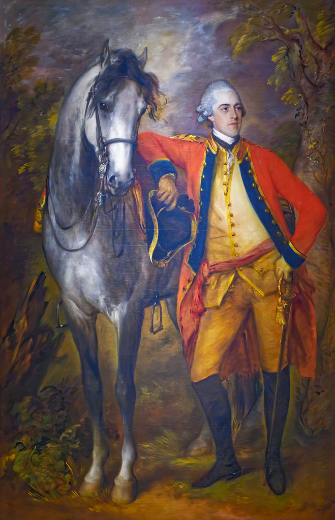 Painting, Viscount Ligonier by Gainsborough, Huntington Museum