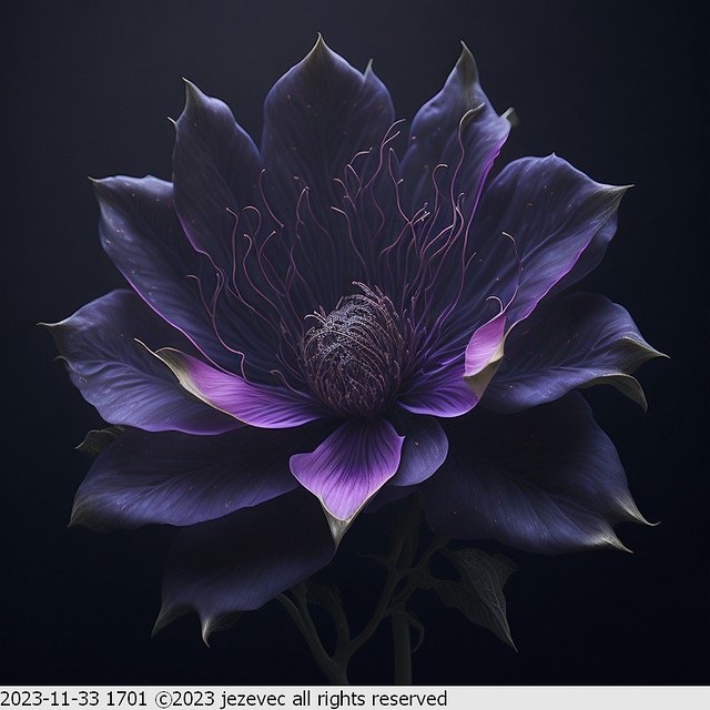 2023-11-33 1701 AI Flower Illustration