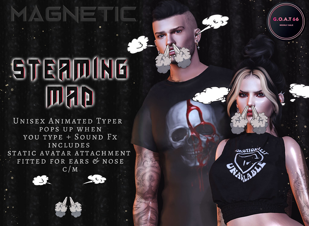 Magnetic – Steaming Mad