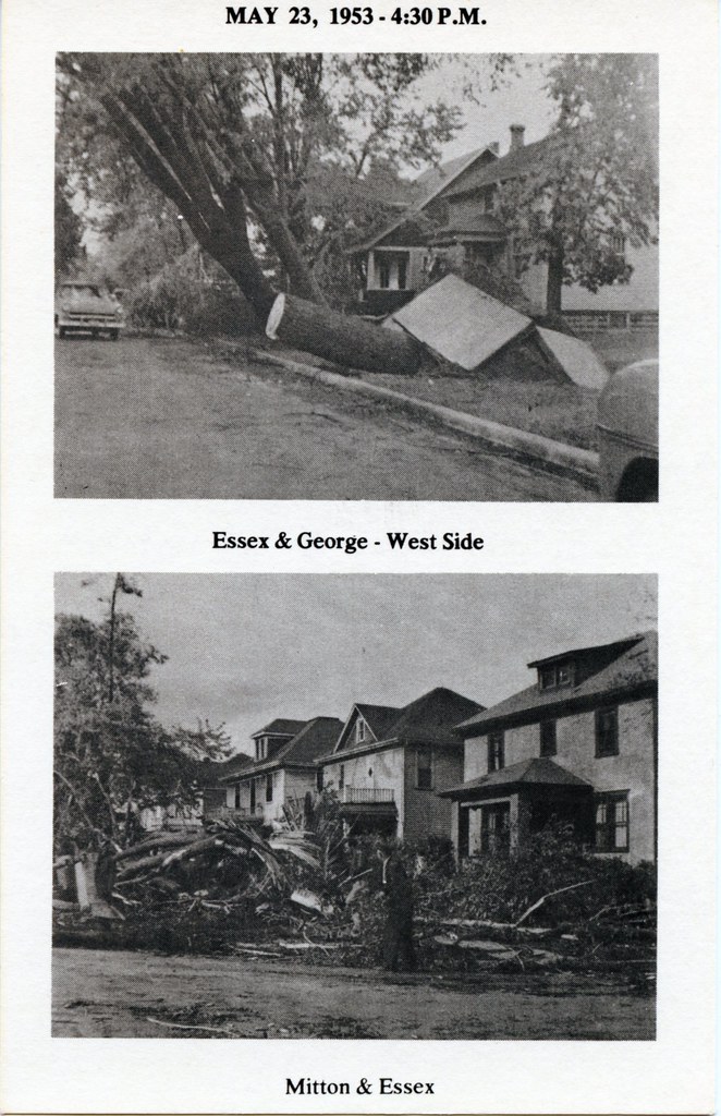 Sarnia Tornado Damage - 23 May 1953