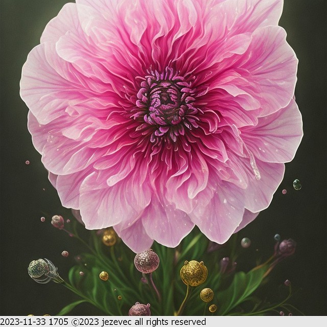 2023-11-33 1705 AI Flower Illustration