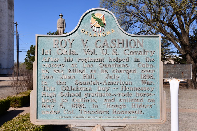 Roy Cashion Monument (Hennessey, Oklahoma)