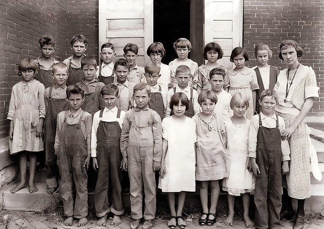 Farmers' school in Missouri around 1920