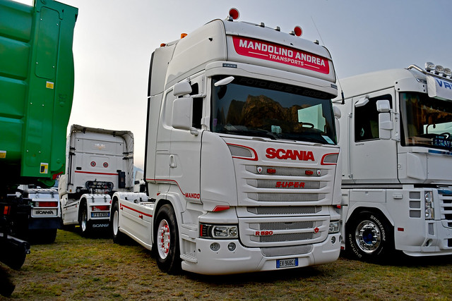 Scania R520 V8 Mandolino Andrea Transports