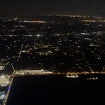 Approaching Landing at Tampa International Airport, Flight from Las Vegas, Nevada to Tampa, Florida 