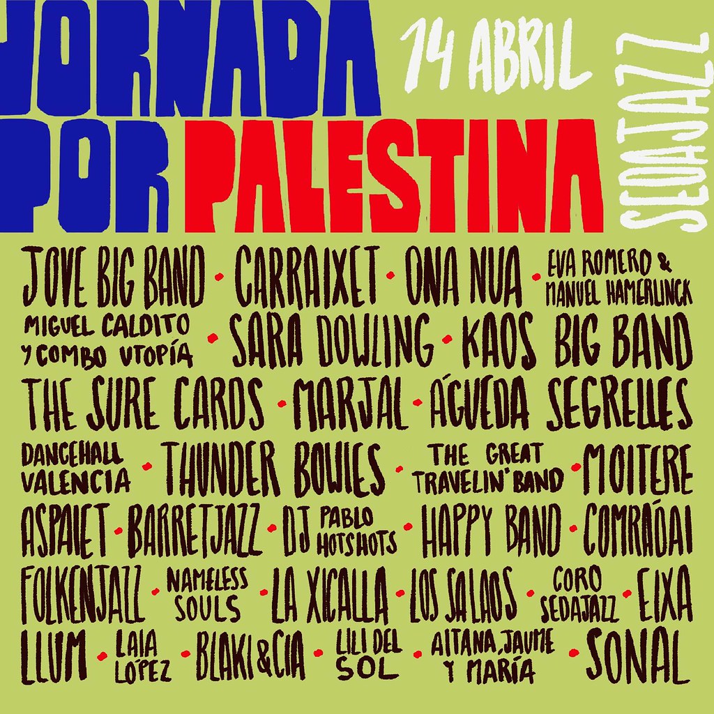Jornada por Palestina en SedaJazz conciertos