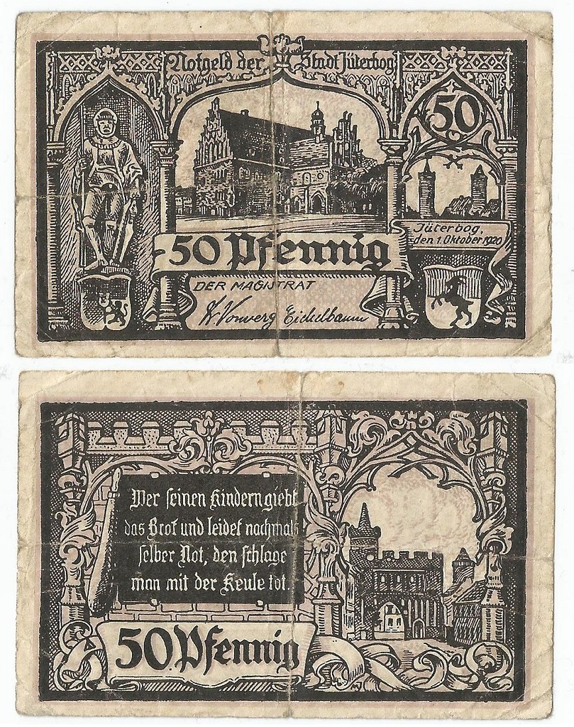 50 Pfennig Jüterbog 1920