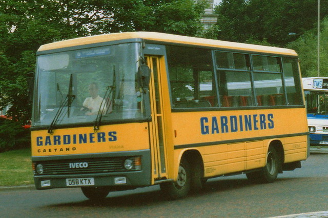 Gardiners D58KTX is seen in Durham.
