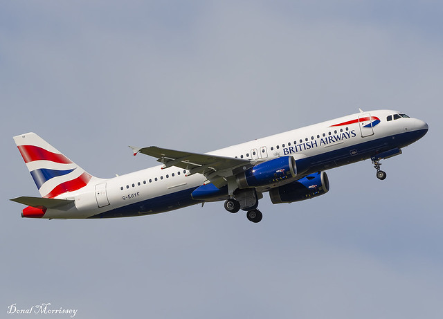British Airways A320-200 G-EUYF