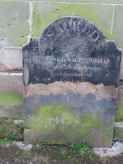 Memorial stones outside St Paul's in the Jewellery Quarter - Richard Chippindall