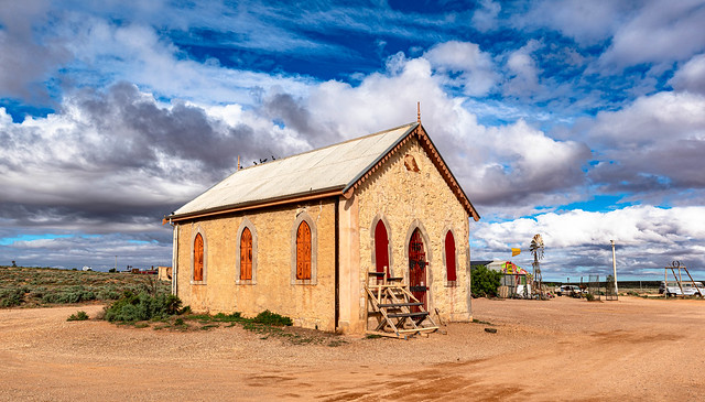 Silverton's Old Methodist Church (Far West New South Wales, Outback Australia)