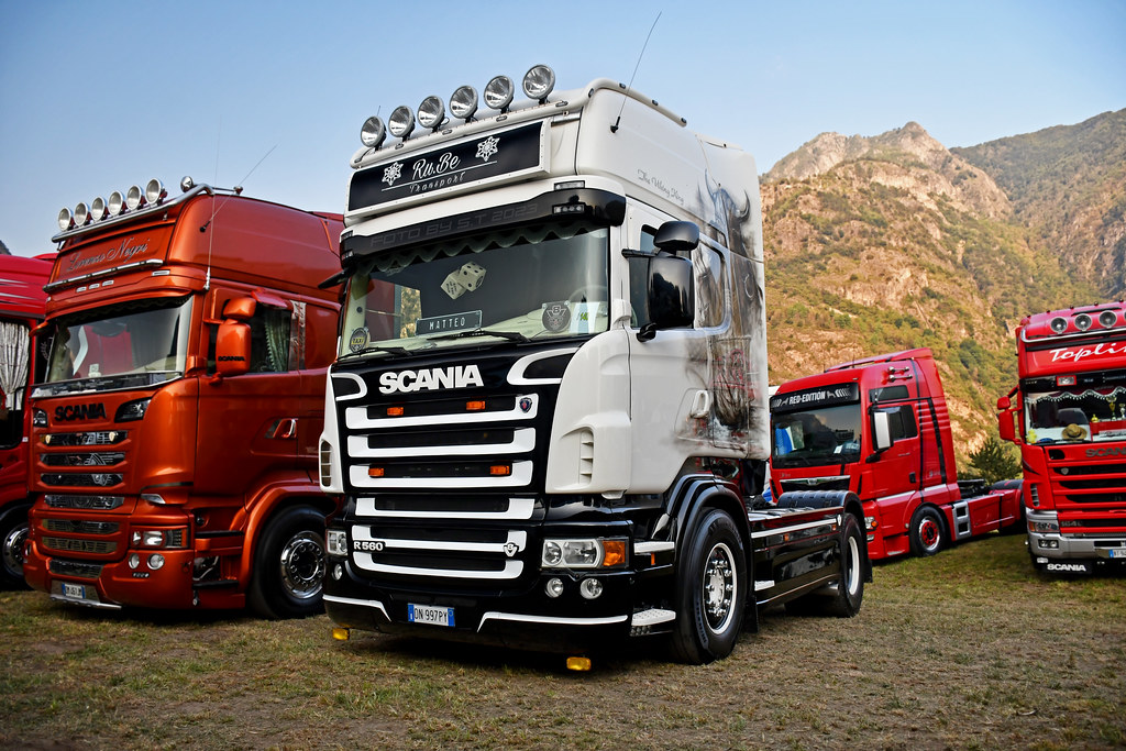 Scania R560 V8 Ru.Be Transport