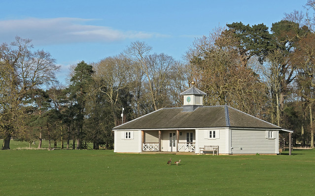 Holkham Hall - cricket pavilion