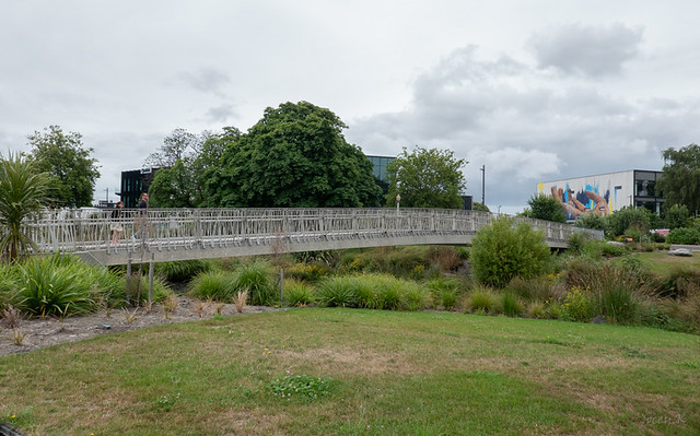 New Foot Bridge over the Avon