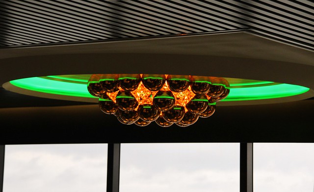 Colorful ceiling light