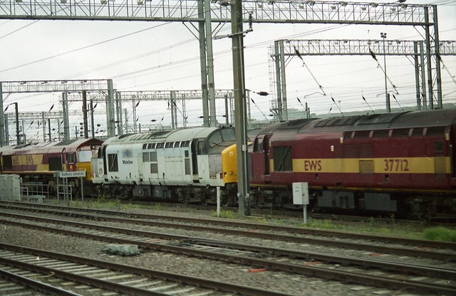 A view of Wembley Yard from the Sleeper