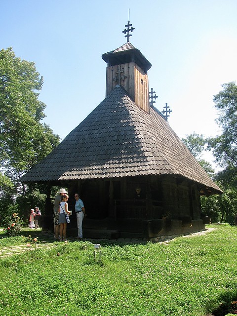 Village Museum, Bucharest, Romania (2009). This is an open-air ethnographic museum that showcases traditional Romanian village life.