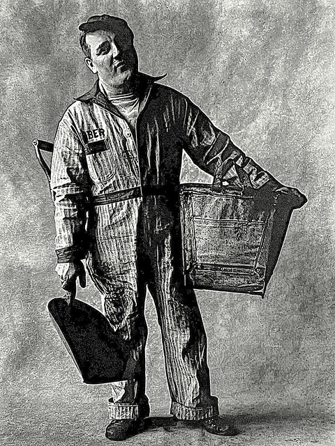 Workman Portrait by Irving Penn