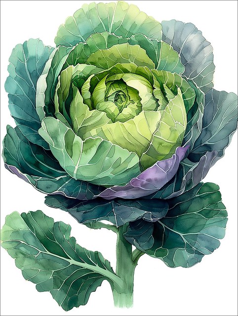 cabbage, repollo