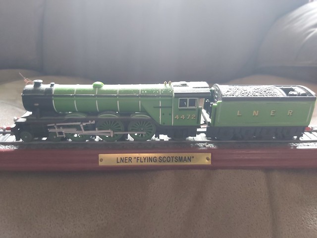 Steam Locomotive Die-cast Model