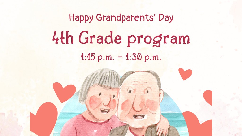 GCS Grandparents Day 4th grade