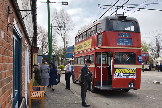 The Trolly Bus Museum. Sandtoft.