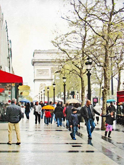 Avenue des Champs-Elysees, Paris