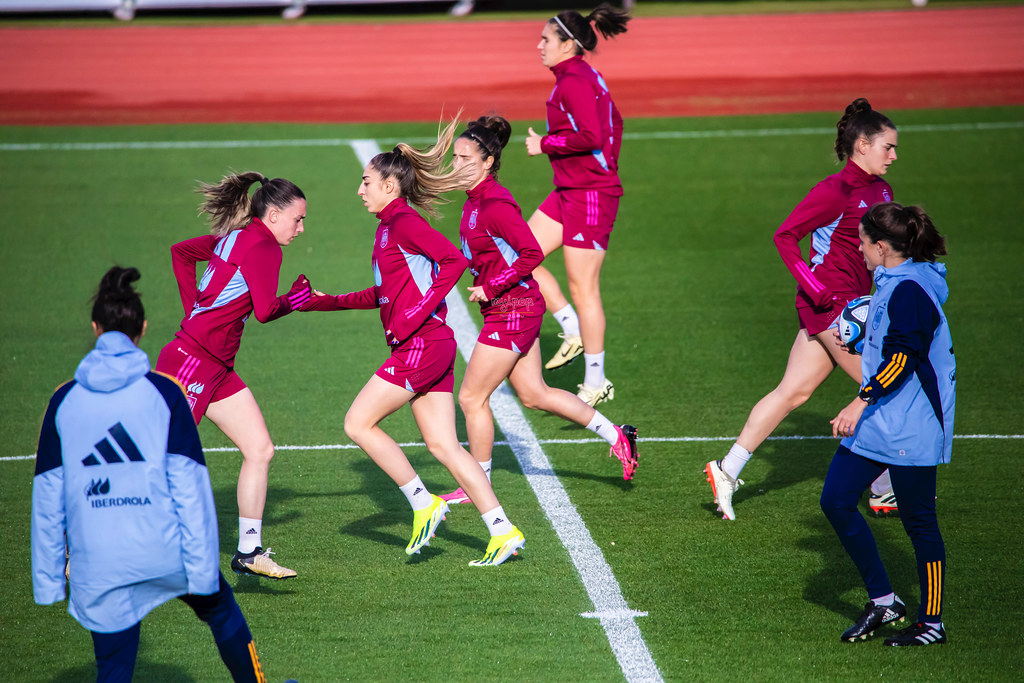 Selección Española Femenina de Fútbol - Entrenamiento Abril 2024