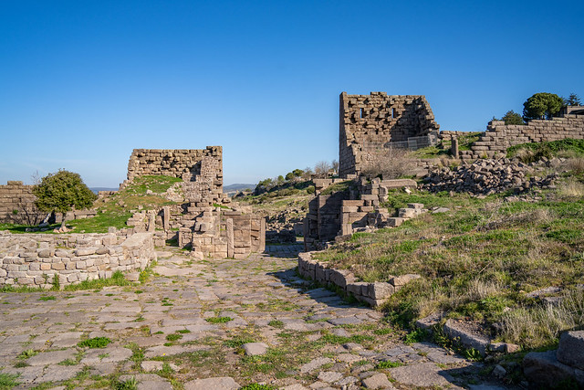 Assos archaeological site.