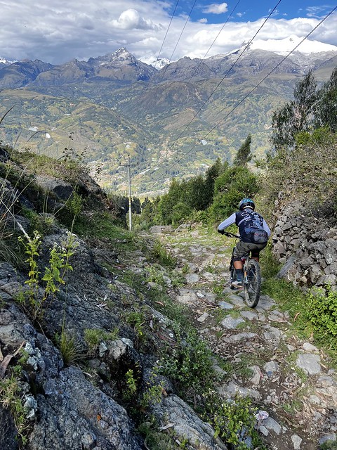 Mountainbike en Peru.