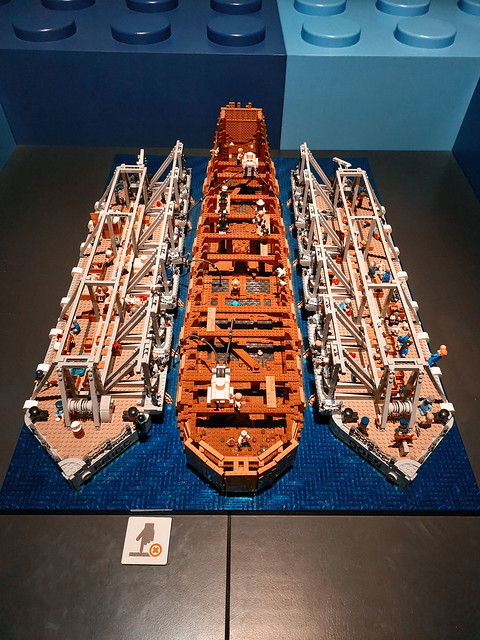 Vasa salvage in LEGO