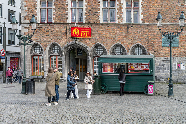 Fast Food Stall - Market Square (Bruges) (Fujifilm X100V) (1 of 1)