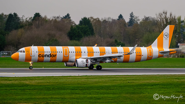 Condor, Airbus A321-211(WL), D-AIAD, 6053, March 30, 2024