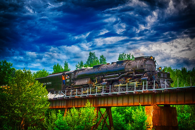 Union Pacific Railroad: UP 4014 Big Boy: American Locomotive Company 4-8-8-4 Big Boy Steam Locomotive