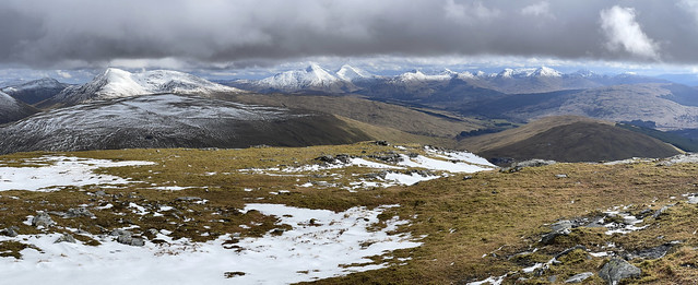 View South from Beinn Odhar, Tyndrum