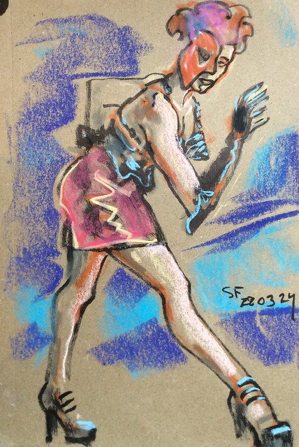 Drawing Cabaret Couture Muglerfied Suzanne Forbes March 28 2024 vert