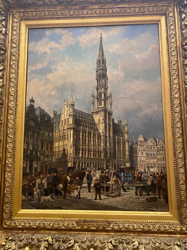 El ayuntamiento de Bruselas y el mercado Dominical