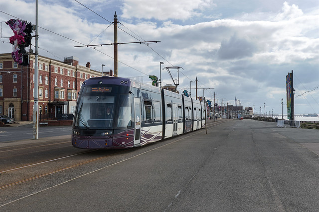 Bombardier Tram, North Promenade, Blackpool 31.03.24