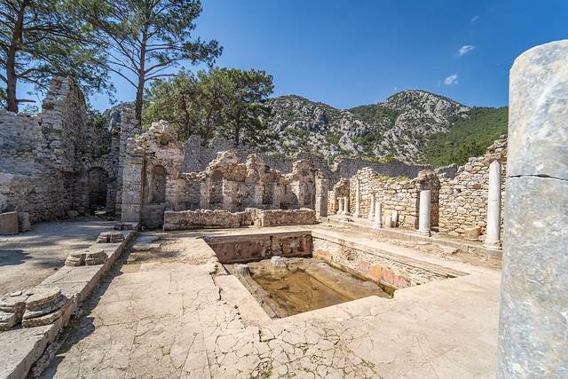 Olympos archaeological site.