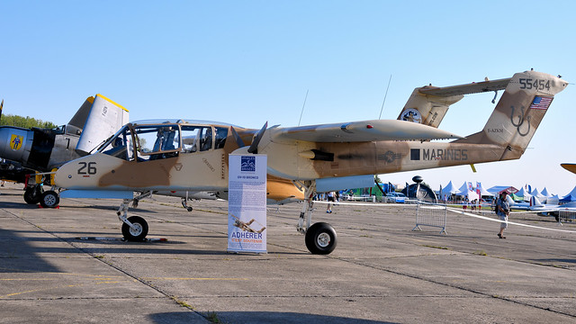 North American Rockwell OV-10B Bronco F-AZKM 55454 Served with the Luftwaffe D-9553 & 99+24