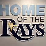 Home of the Rays, Texas Rangers 9, Tampa Bay Rays 3, Tropicana Field, St. Petersburg, Florida 
