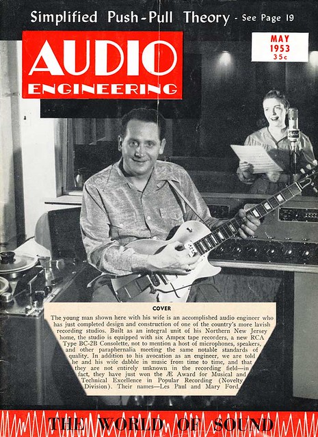 Les Paul & Mary Ford, Audio Engineering, May 1953