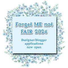 Applications for the Forget ME not Fair 2024 now OPEN for designers & bloggers