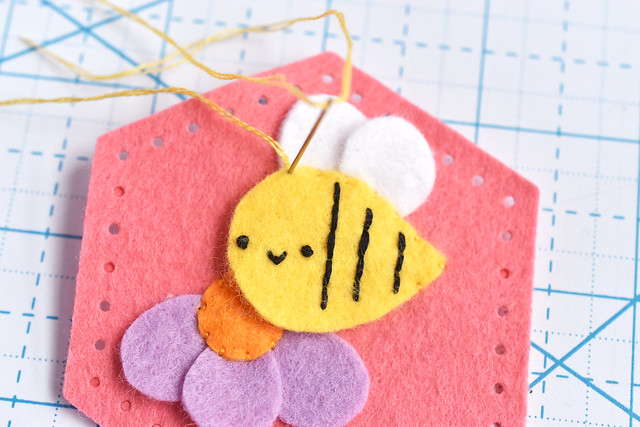 Felt Bee Essential Oil Project