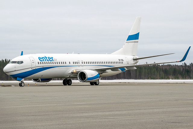 Boeing 737-8CX (SP-ENL) - Enter Air